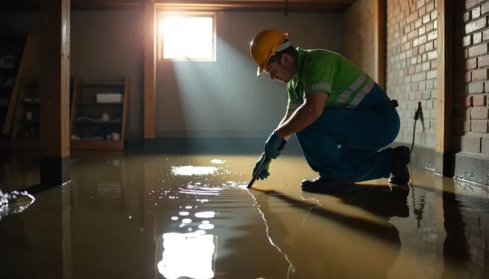 Professional water damage restoration services in Odon, IN